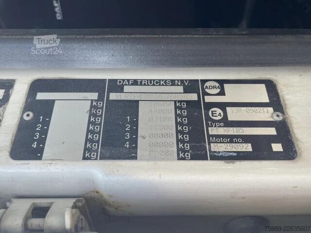 Standard-SZM DAF XF 105.460 Euro 5, Airco, Frigo