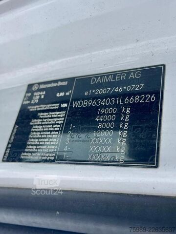 Standard-SZM Mercedes-Benz Actros 1945 ORIGINAL DUTCH TRUCK, EURO 5, HYDRA...