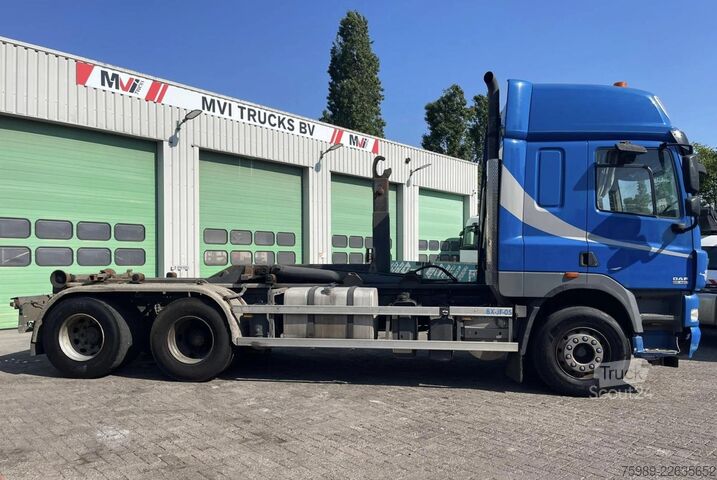 Koukkuvarsijärjestelmä DAF CF 85 460 , 6x2 . Original Dutch truck!