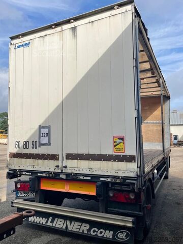 Liukuvat pressut Lecitrailer BPW AXLES, DISC BRAKES