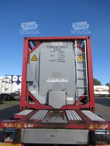 Säiliökontti 26m³ Tankcontainer TANK Container ISO Tankbehälter Transporttankcontainer