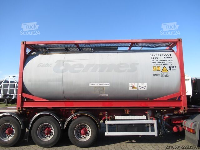 Säiliökontti 26m³ Tankcontainer TANK Container ISO Tankbehälter Transporttankcontainer