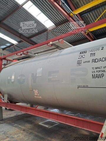 Säiliökontti 26m³ Tankcontainer TANK Container ISO Tankbehälter Transporttankcontainer