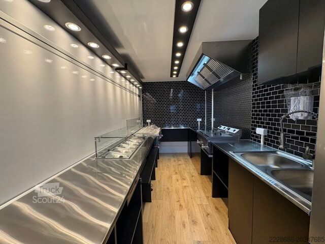 Remorque de vente Grillwagen, Imbissanhänger, Imbisswagen, Grillwagen, Imbissanhänger, Imbisswagen,