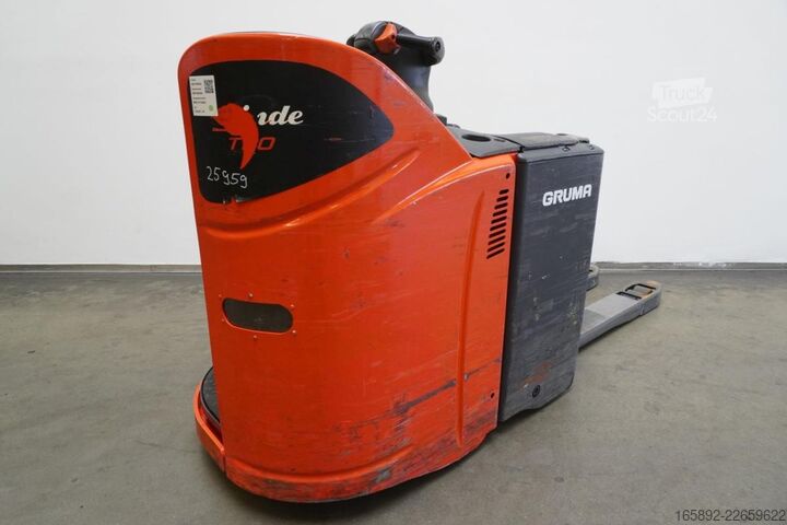 Niederhubwagen mit Fahrerstand Linde T 20 SP 131