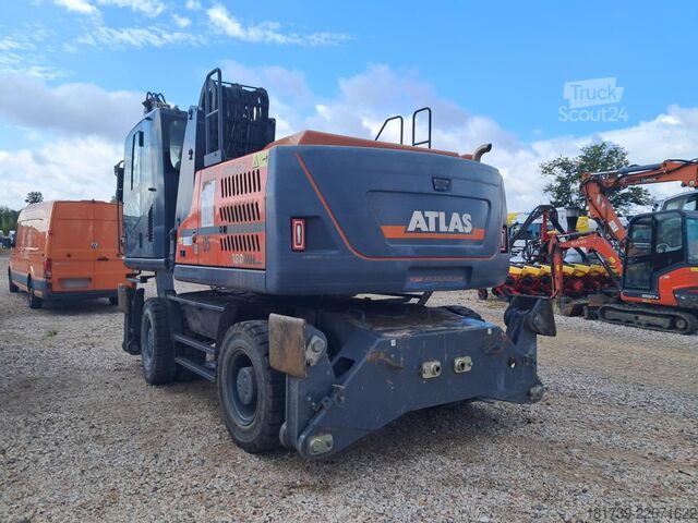 Rokovanje z materialom ATLAS 180MH reloading excavator / joysticks