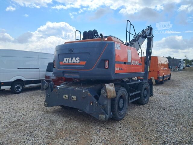 Rokovanje z materialom ATLAS 180MH reloading excavator / joysticks
