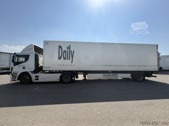 Kompletter Zug IVECO CITY KüHLER, CARRIER 1950 ELEKTROGENERATORBETRIEB üBER SZM,  LADEBORDWAND