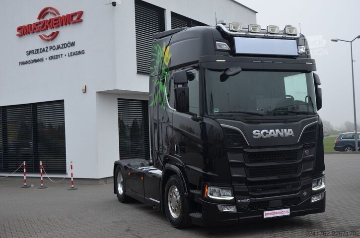 Scania R 580 / V8 / 4 PODUSZKI / KLIMA P NAVI /FULL LED / ACC / 7410