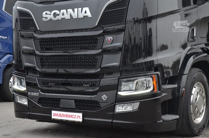  Scania R 580 / V8 / 4 PODUSZKI / KLIMA P NAVI /FULL LED / ACC / 7410