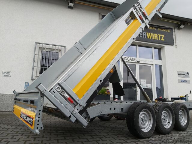 Przyczepa wywrotka Brian James Trailers Cargo Tipper 3500kg 360cm Pendelklappe
