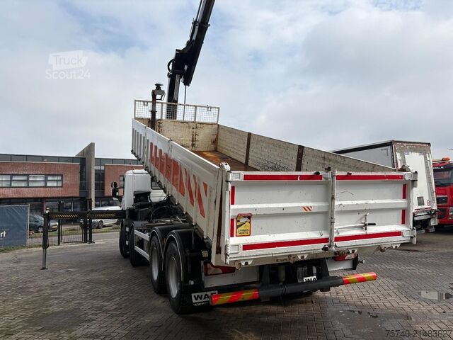 Ανατρεπόμενο όχημα με γερανό Scania P360 + 8x4 + HIAB 288 EP-5 HIPRO + REMOTE + EURO 5