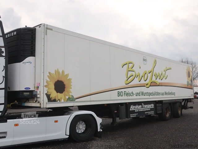 Køletrailer Schmitz Cargobull SKO 20 LZG zwangsgelenkt LBW Carrier Maxima 1300