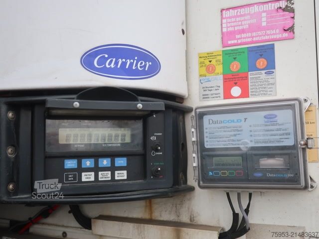 Køletrailer Schmitz Cargobull SKO 20 LZG zwangsgelenkt LBW Carrier Maxima 1300