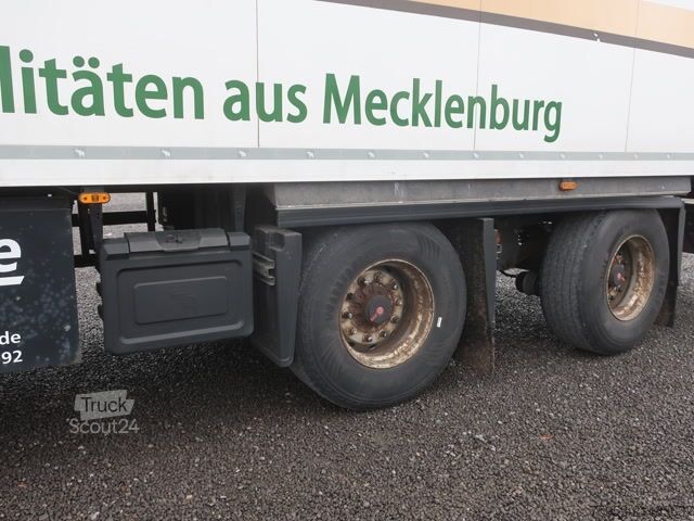 Køletrailer Schmitz Cargobull SKO 20 LZG zwangsgelenkt LBW Carrier Maxima 1300