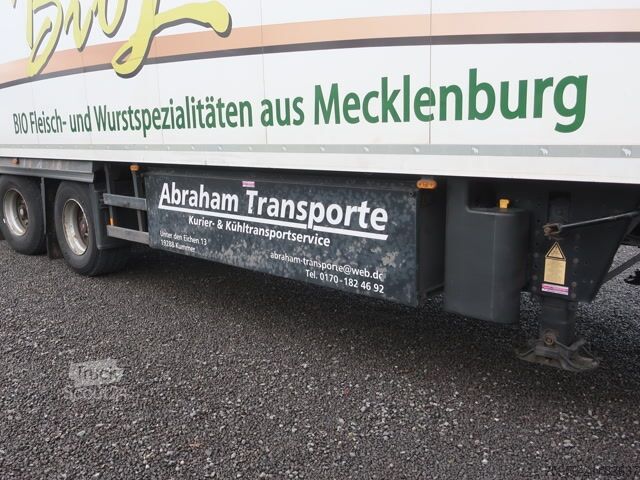Køletrailer Schmitz Cargobull SKO 20 LZG zwangsgelenkt LBW Carrier Maxima 1300
