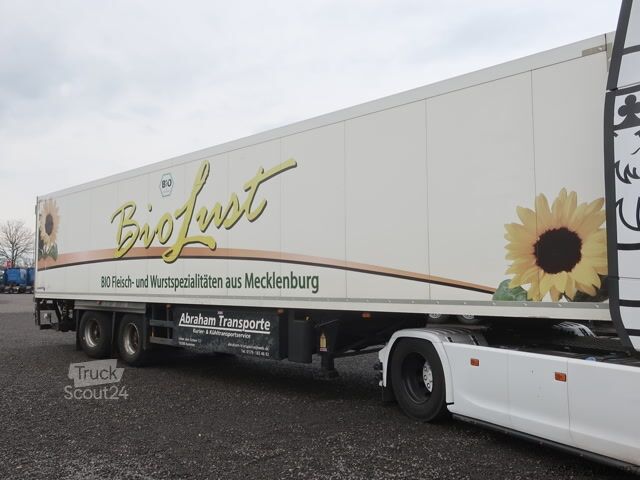 Køletrailer Schmitz Cargobull SKO 20 LZG zwangsgelenkt LBW Carrier Maxima 1300