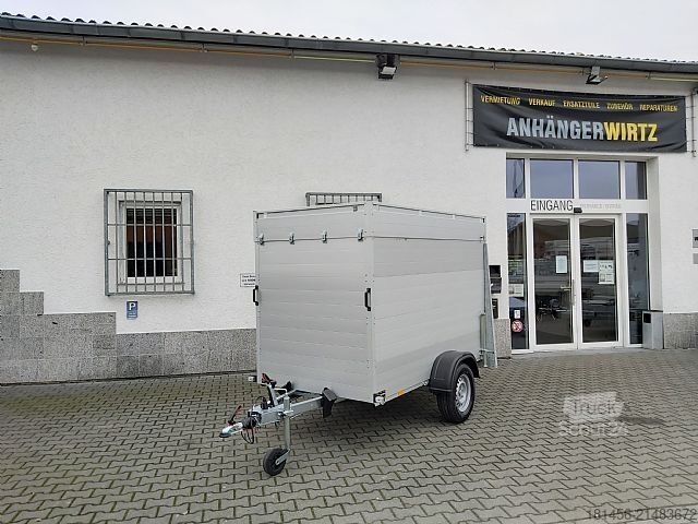 Dėžinė priekaba Anssems GTB1200 VT 3 Deckel Heckrampe Heckstützen