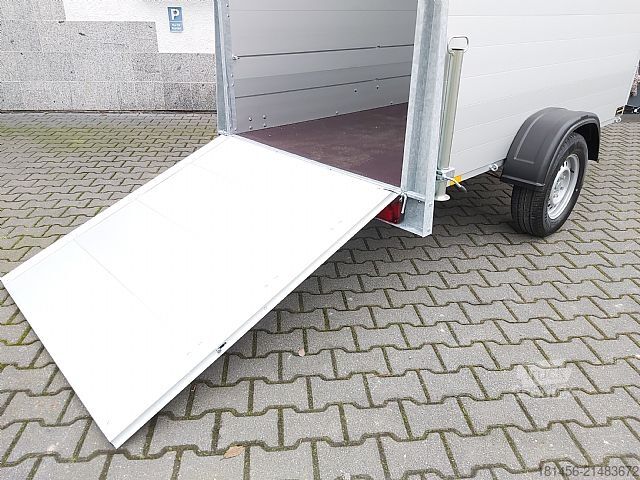 Dėžinė priekaba Anssems GTB1200 VT 3 Deckel Heckrampe Heckstützen
