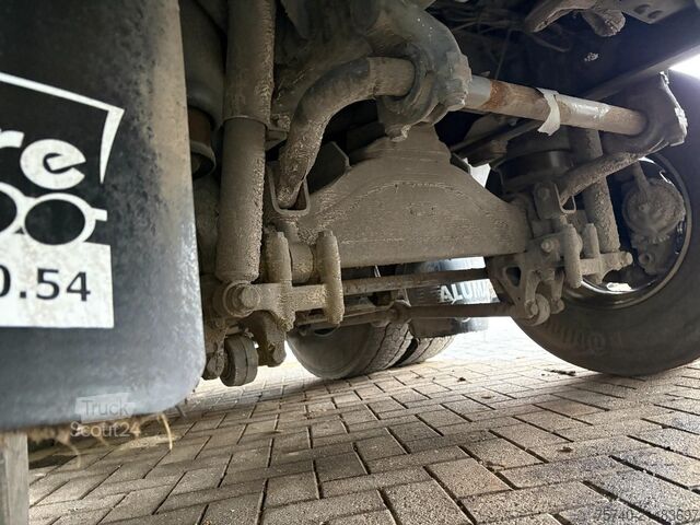 Bâché à rideaux latéraux DAF XF 105.410 + EURO 5 + 6X2 + LIFT + MANUAL