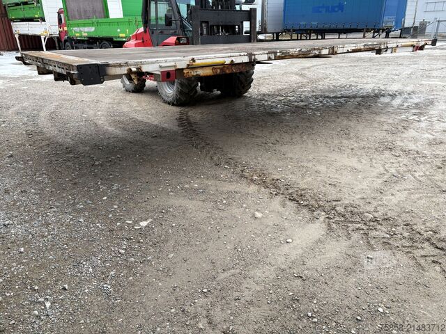 Сменный кузов открыт Krone 7,82m BDF Baustoff Zurringe Kranbar