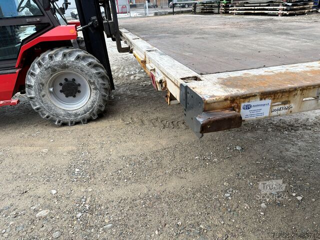 Сменный кузов открыт Krone 7,82m BDF Baustoff Zurringe Kranbar