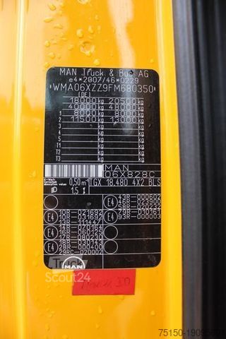 Standard SZM MAN TGX 18.480 4x2 BL - Kipphydraulik - Nr.: 350