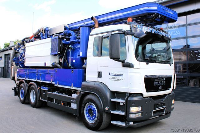 Vakumska cisterna MAN TGS 28.440 6x2 Kroll 14,5m³ W-Rückgewinner KOMBI