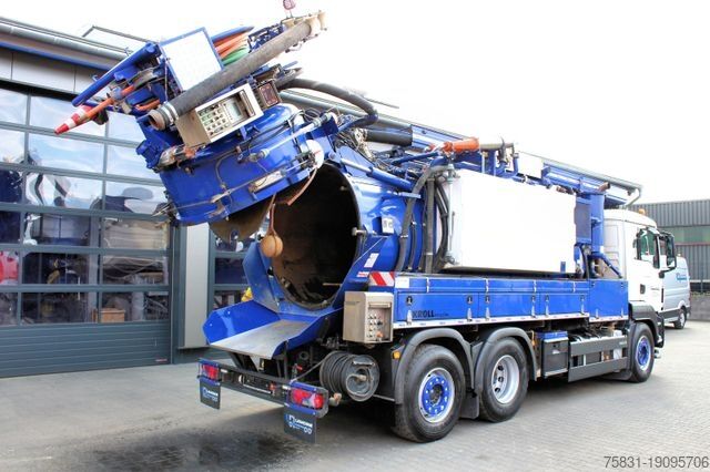 Vakumska cisterna MAN TGS 28.440 6x2 Kroll 14,5m³ W-Rückgewinner KOMBI