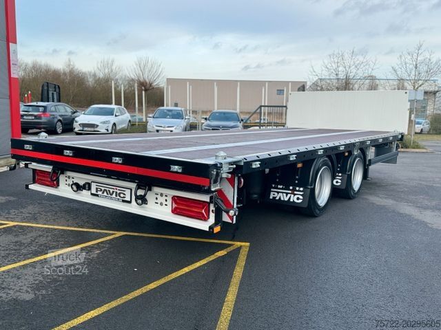 Anhänger mit offener Pritsche PAVIC TBPA 14 64ZC PRITSCHE MIT CONTAINERVERRIEGELUNG