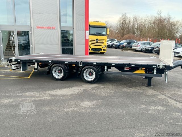 AnhÀnger mit offener Pritsche PAVIC TBPA 14 64ZC PRITSCHE MIT CONTAINERVERRIEGELUNG