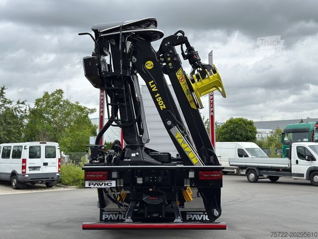 Φορτηγό μεταφοράς ξυλείας MAN TGS 33 520 6x4 BL 3900 Kurzholz Plattform Aufbau