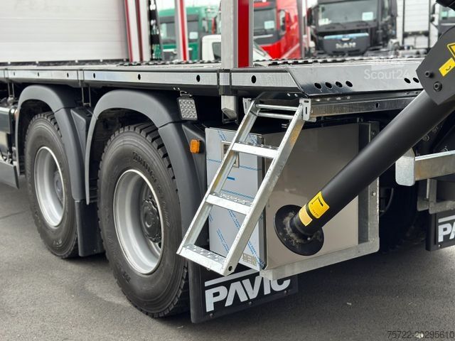 Φορτηγό μεταφοράς ξυλείας MAN TGS 33 520 6x4 BL 3900 Kurzholz Plattform Aufbau