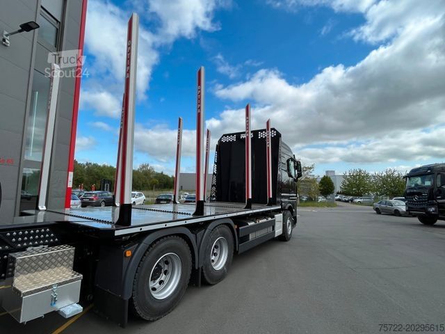 Φορτηγό μεταφοράς ξυλείας MAN TGX 33 510 6x4 BL PLATTFORM Epsilon Q150Z96