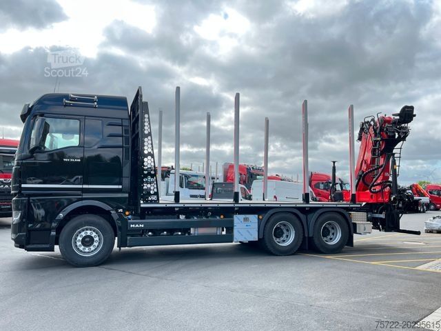 Φορτηγό μεταφοράς ξυλείας MAN TGX 33 510 6x4 BL PLATTFORM Epsilon Q150Z96