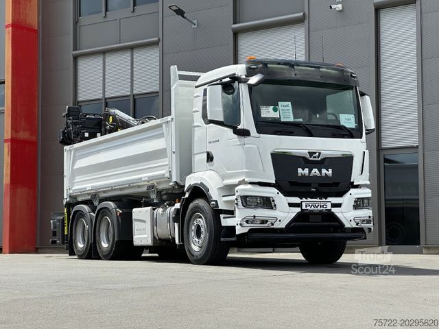 Οι υπολοιποι MAN TGS 33.440 6x4 & Tajfun Liv L150K Recycling Kran
