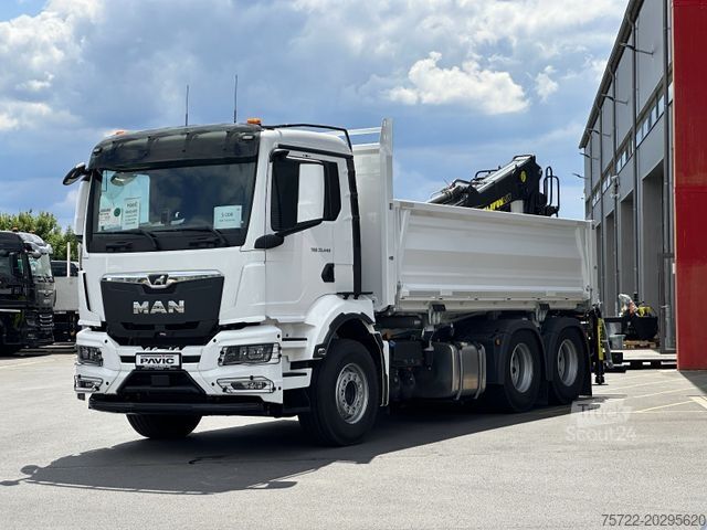 Οι υπολοιποι MAN TGS 33.440 6x4 & Tajfun Liv L150K Recycling Kran