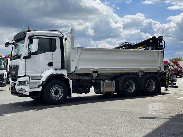 Οι υπολοιποι MAN TGS 33.440 6x4 & Tajfun Liv L150K Recycling Kran