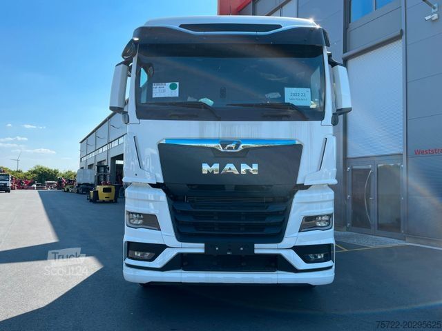 Φορτηγό με επίπεδη καρότσα MAN TGX 26.520 BL 6x2-4 KRAN FASSI SOFORT VERFÜGBAR!