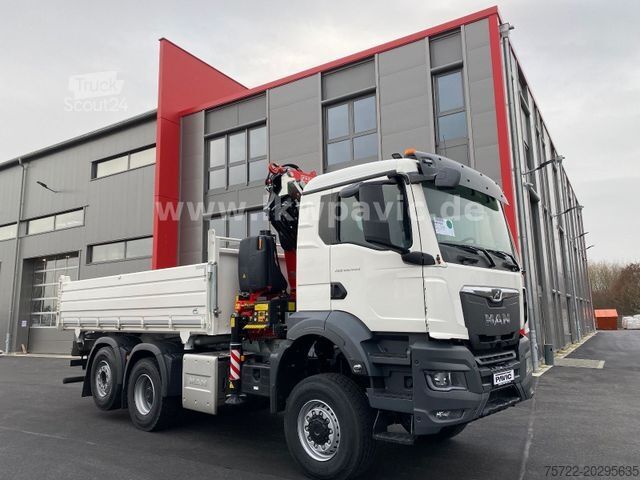  MAN TGS 28.480 6x4-4/3S-KIPPER/KRAN FASSI F195A.2.24