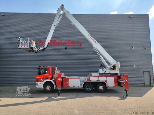 Platforma podnosząca Scania P124-420 6x2 Vema 333 TFL-E Firetruck