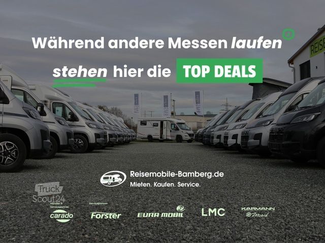 Camper semintegrato CARADO T 448 pro+ / Fiat / Hubbett / Safety