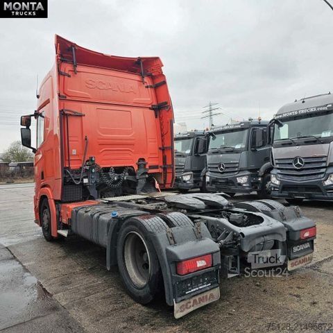 Tūrinis vilkikas SCANIA R450, LowDeck, Retarder, Leder, Stanklimaig KM!