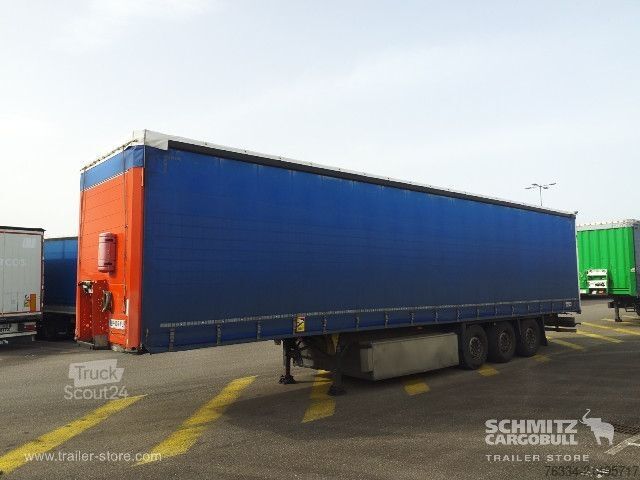 Semi-reboque aberto com lona Schmitz Cargobull Semitrailer Curtainsider Standard