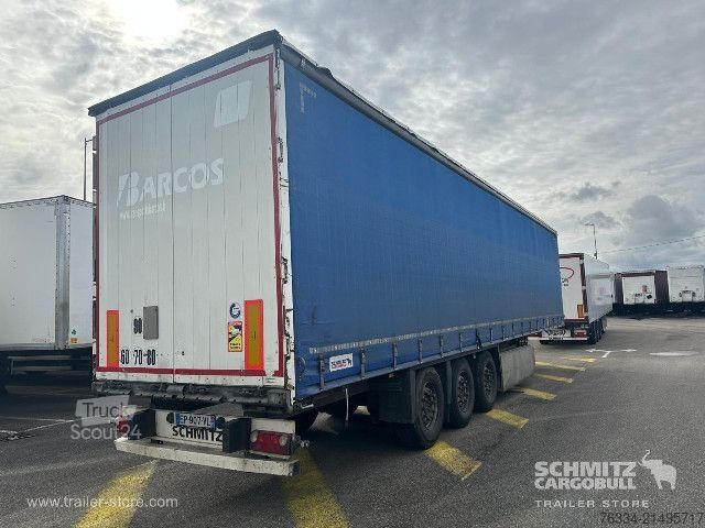 Semi-reboque aberto com lona Schmitz Cargobull Semitrailer Curtainsider Standard