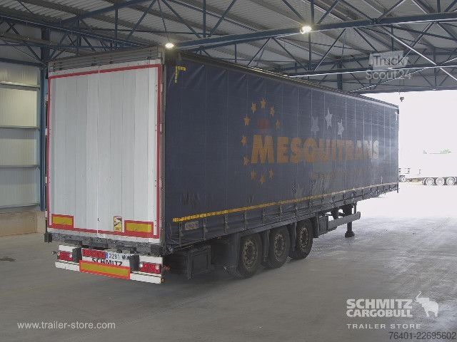 Odprta polprikolica s ponjavo Schmitz Cargobull Semiremolque Lona Mega