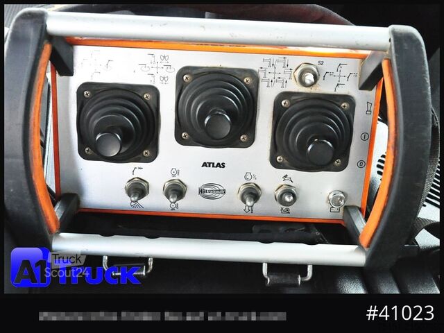 Kipper LKW MAN TGS 26.460 LL  Kipper Kran Funk Lenkachse,