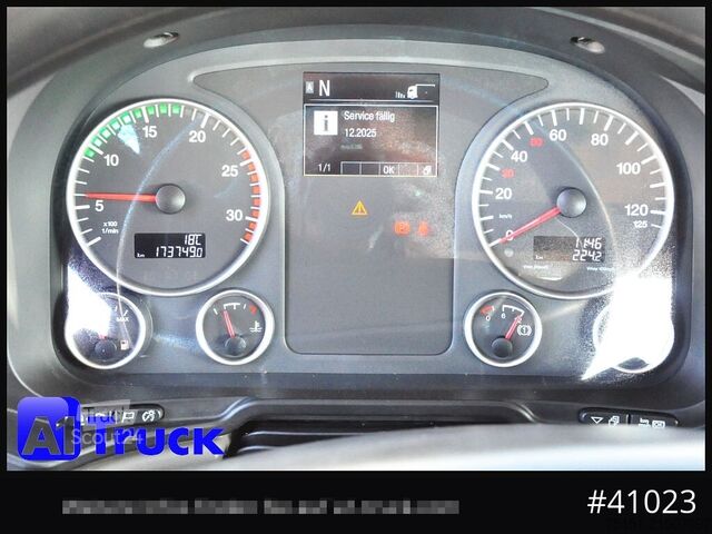 Kipper LKW MAN TGS 26.460 LL  Kipper Kran Funk Lenkachse,