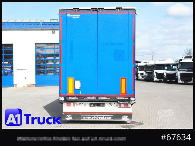 Åben sættevogn med presenning KRONE SD, Tautliner Mega, 1 Vorbesitzer