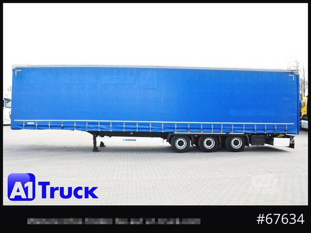 Åben sættevogn med presenning KRONE SD, Tautliner Mega, 1 Vorbesitzer